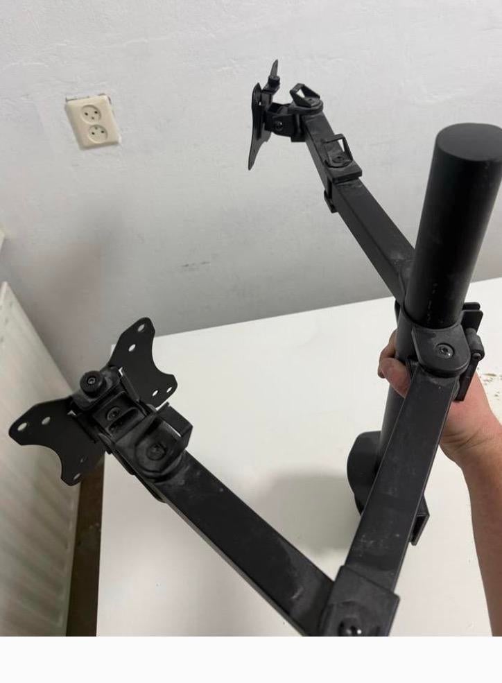 Dubbele Monitorarm, Computers en Software, Monitoren, IPS, Zo goed als nieuw, 60 Hz of minder, Ophalen