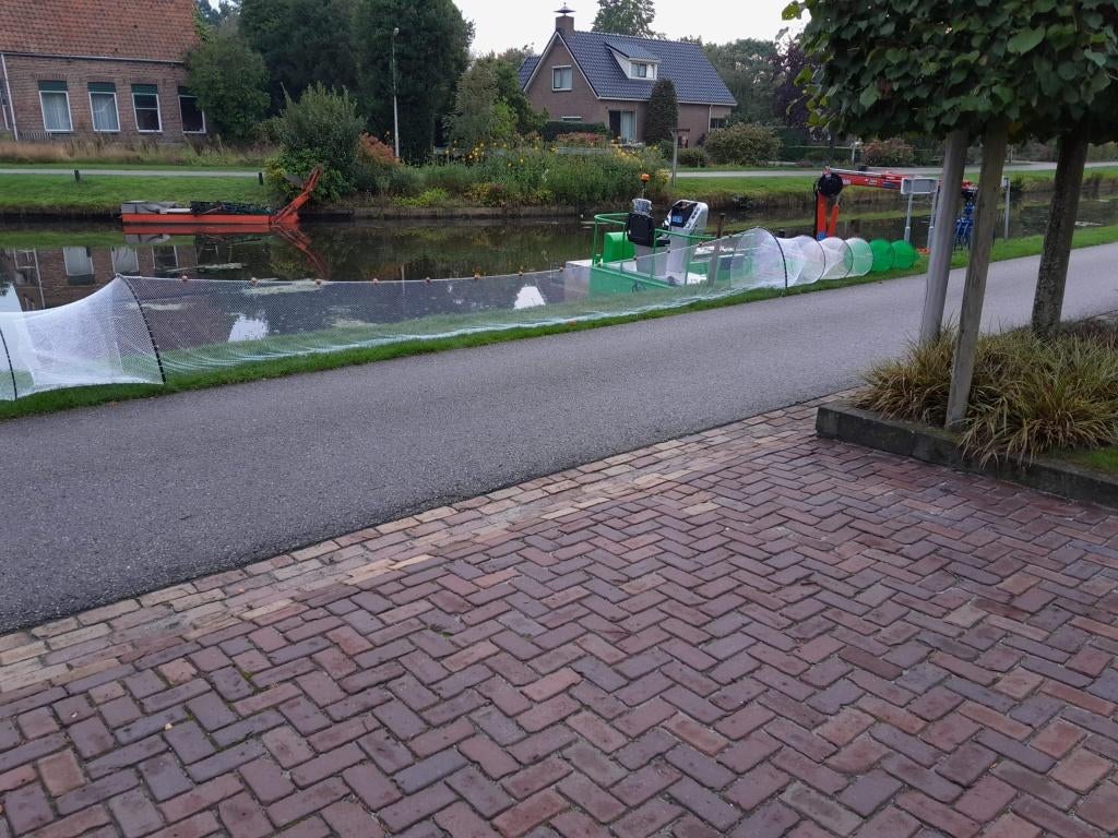 Nieuwe Professionele schietfuik 180 mazen opzet, Ophalen of Verzenden, Nieuw, Net of Fuik