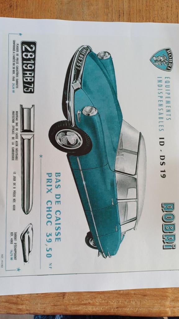 Chrome Sierlijsten Citroën DS Snoek/DS 19, Ophalen of Verzenden