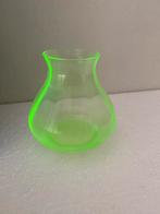 Uranium glas kleine vaas , jaren 30, Ophalen of Verzenden