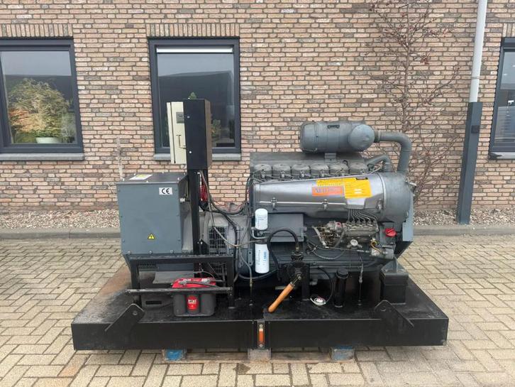 Deutz BF6L 912 Stamford 72.5 kVA noodstroom generatorset as, Zakelijke goederen, Machines en Bouw | Aggregaten, Ophalen of Verzenden