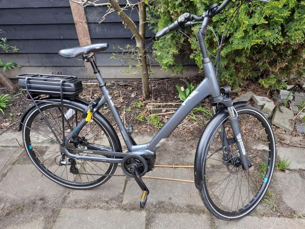 Giant elektrische fiets met schijfremmen, Fietsen en Brommers, Elektrische fietsen, Ophalen, Gebruikt, Giant, 47 tot 51 cm