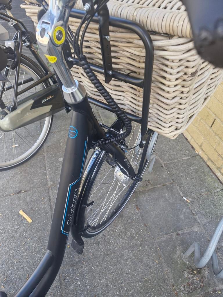 Nieuwe Grünberg fiets met mand, Overige merken, 53 tot 56 cm, Versnellingen, Nieuw