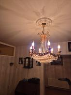 Prachtige Kristallen Kroonluchter - Klassiek Design, Ophalen of Verzenden, Gebruikt, Glas, Klassiek, Barok, Empire