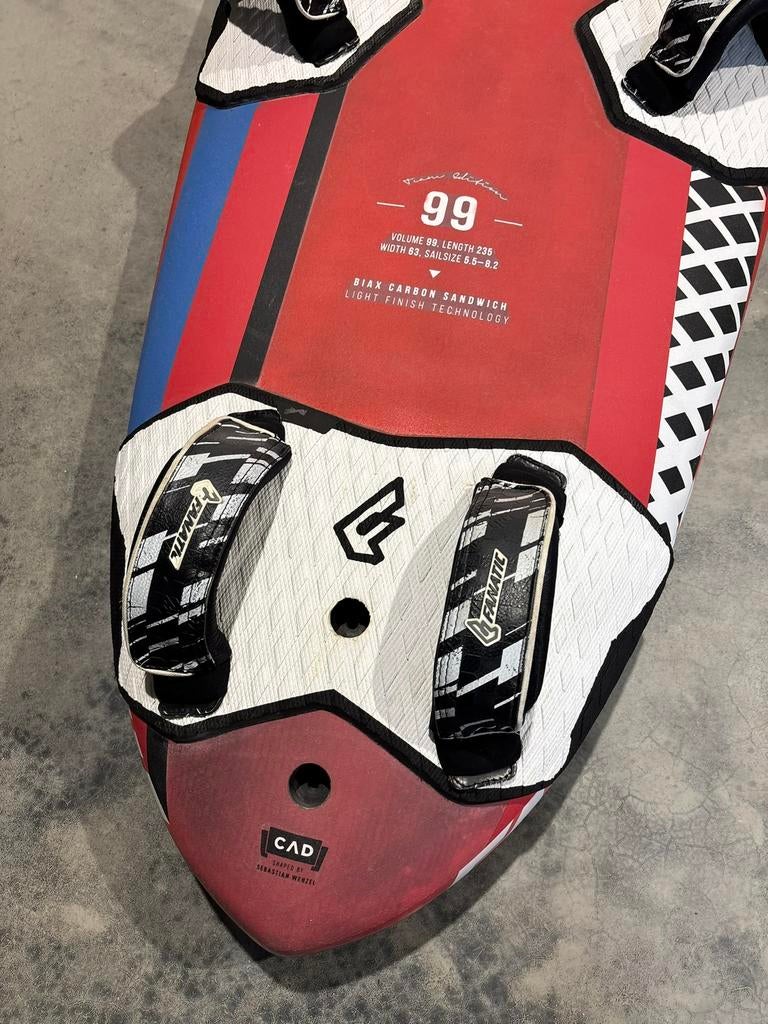 Fanatic Falcon Team Edition - 99L, Watersport en Boten, Windsurfen, Ophalen, Gebruikt, Minder dan 250 cm, Minder dan 5 m²