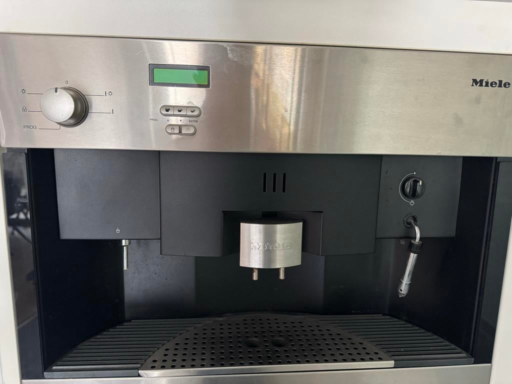 Miele CVA620 Inbouw Koffiezetapparaat - geeft ontluchten aan, Witgoed en Apparatuur, Koffiezetapparaten, Ophalen, Koffiemachine