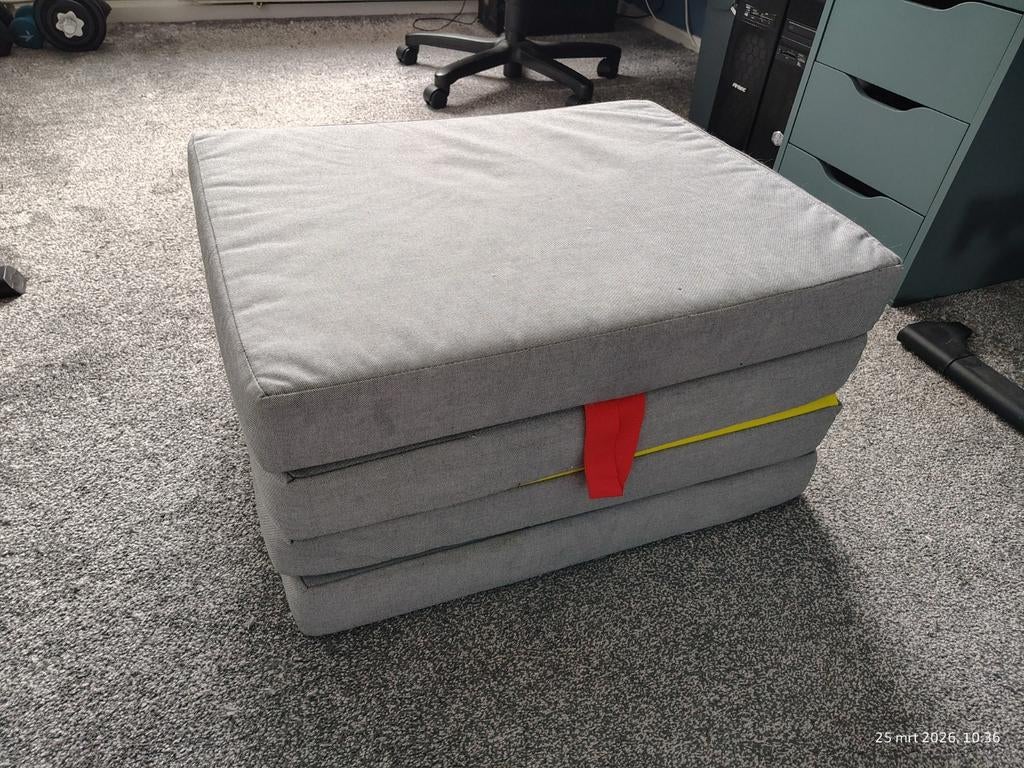 Ikea släkt poef matras, Ophalen, Gebruikt