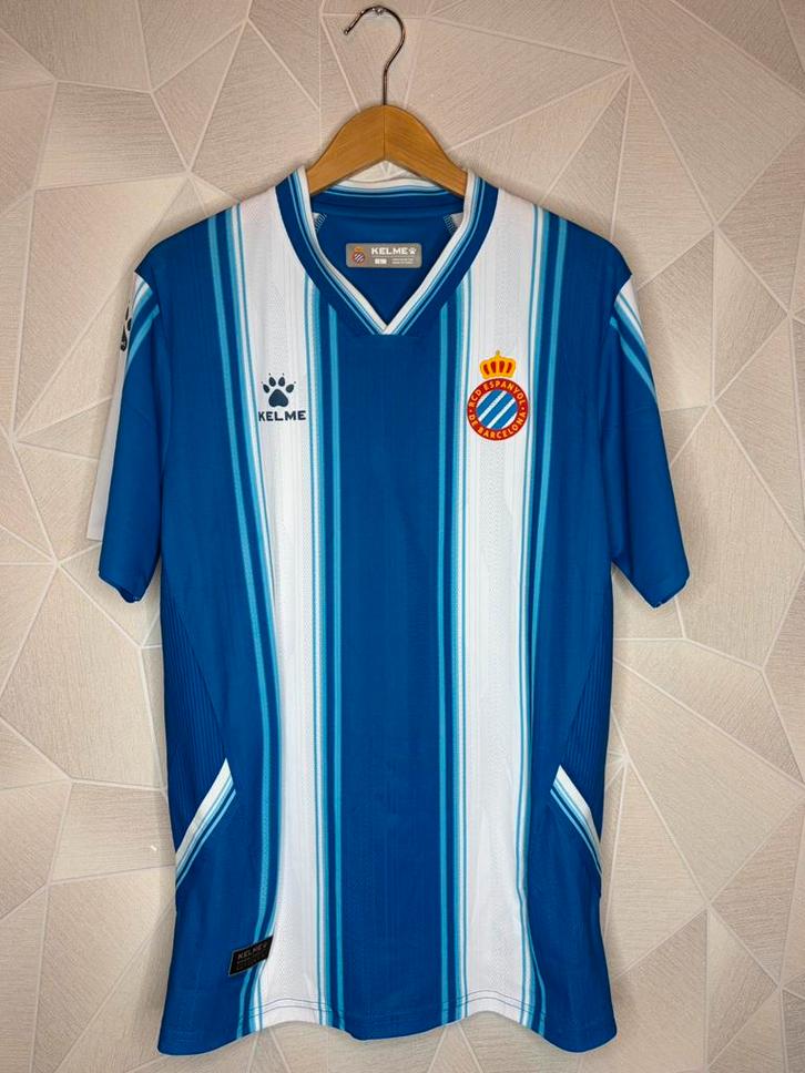 Esponyol Thuis 2022/2023, Sport en Fitness, Voetbal, Zo goed als nieuw, Shirt, Maat L, Ophalen of Verzenden