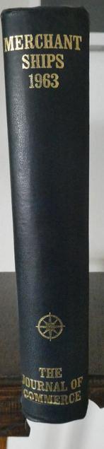 Scheepvaart /  Merchant ships 1963, Verzenden, Gebruikt, Motorboot, Boek of Tijdschrift