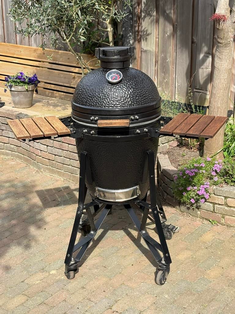 Bastard Medium BBQ Kamado, Ophalen, Gebruikt, Met accessoires