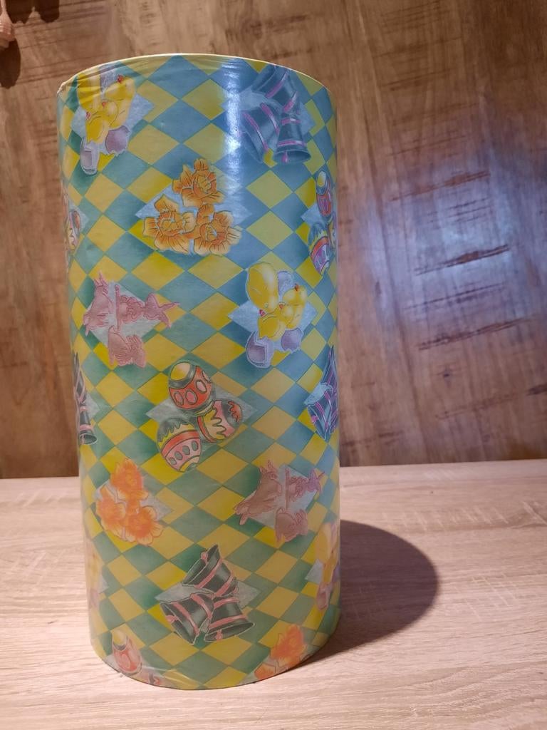 Pasen inpakpapier op rol 30 cm., Diversen, Cadeaupapier, Ophalen