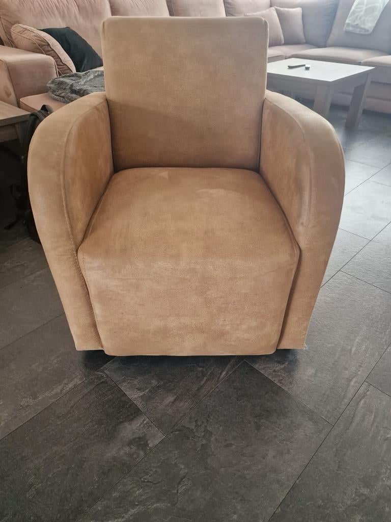Nette fauteuil, Huis en Inrichting, Banken | Bankstellen, Eenpersoons, 75 tot 100 cm, Ophalen of Verzenden, Zo goed als nieuw