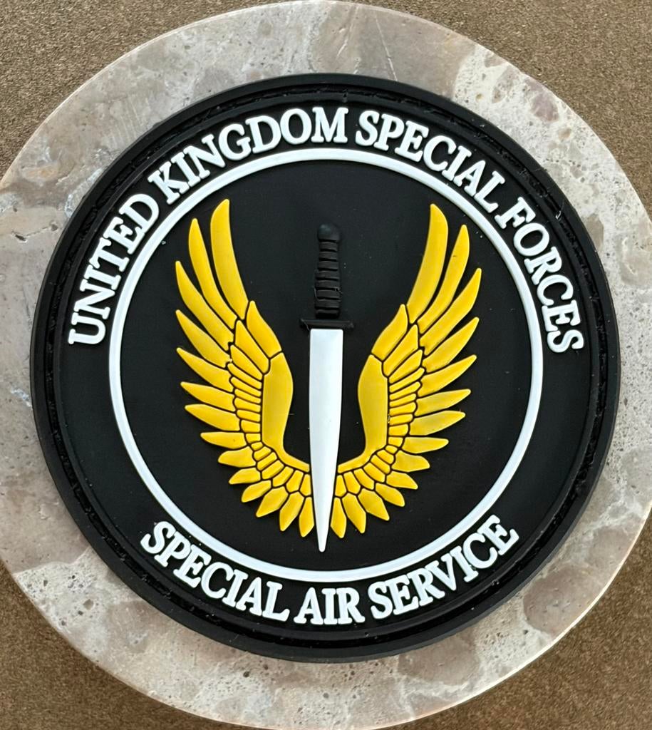 UK Army Special Air Service (SAS) patch velcro, Verzamelen, Militaria | Algemeen, Verzenden, Landmacht, Amerika, Embleem of Badge