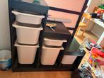 IKEA Trofast kast met bakken - Zwart/Wit, Ophalen, Gebruikt, Kast, 100 cm of meer