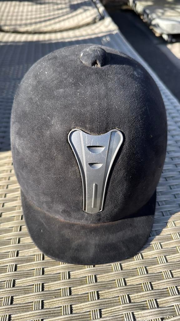 Fouganza paardrijcap – maat 6½ (Decathlon), Ophalen of Verzenden, Gebruikt, Rijden