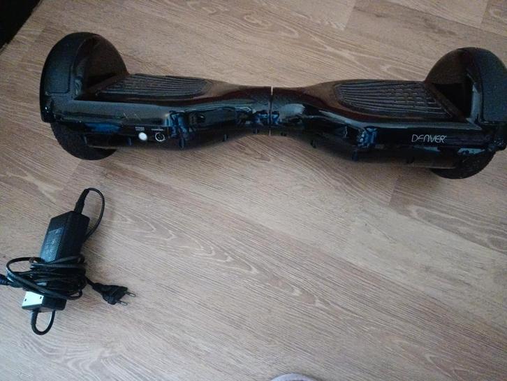 Denver Hoverboard Zwart - Batterij moet vervangen worden, Fietsen en Brommers, Steps, Gebruikt, Overige typen, Ophalen of Verzenden