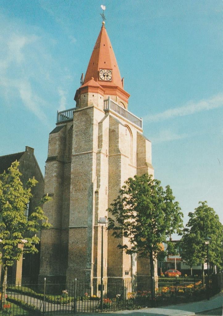 OUUDORP Ned. Herv. Kerk, Verzamelen, Ansichtkaarten | Nederland, Verzenden, 1980 tot heden, Ongelopen, Zuid-Holland