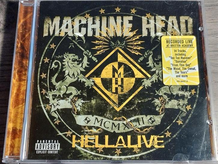 Machine Head - Hellalive, Cd's en Dvd's, Cd's | Hardrock en Metal, Zo goed als nieuw, Ophalen of Verzenden