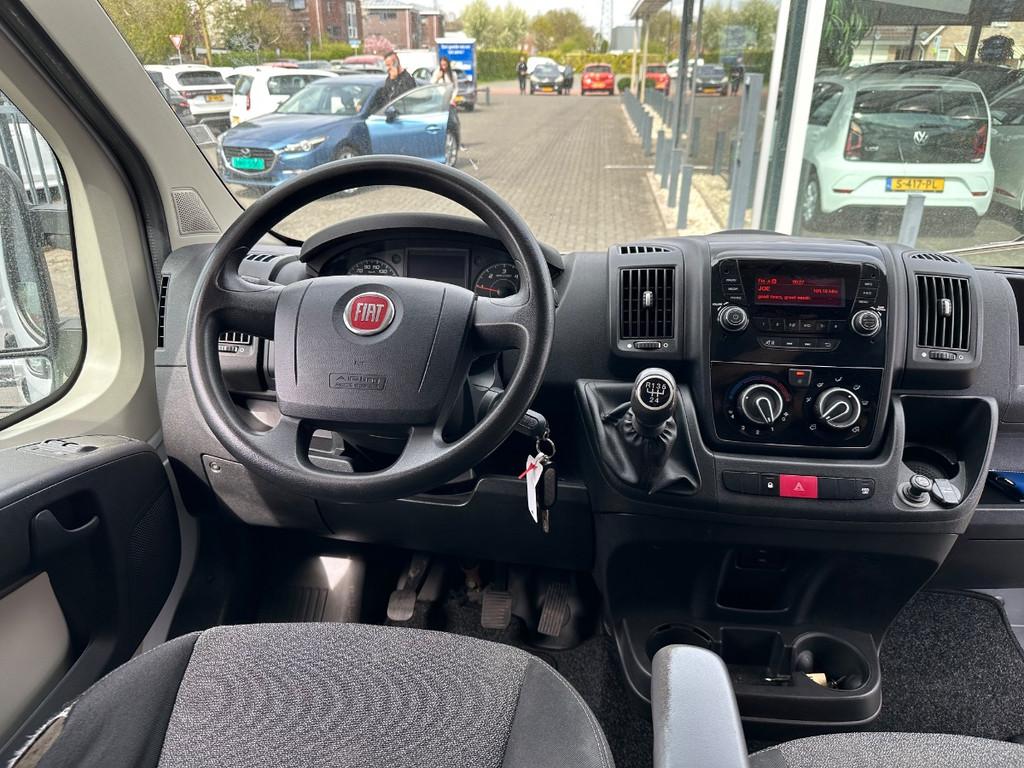 Fiat Ducato 2.0 MultiJet | L1H1 3-Pers | Airco | Trekhaak, Auto's, Euro 5, 4 cilinders, 1898 kg, Wit