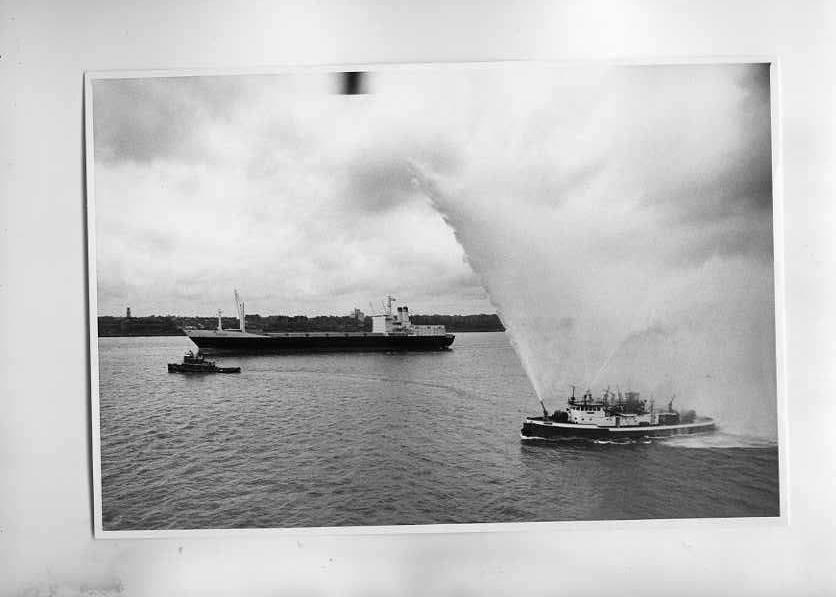 scheepvaart-grootformaat/foto-NEW YORK-italia, Ophalen of Verzenden, Zo goed als nieuw, Boek of Tijdschrift