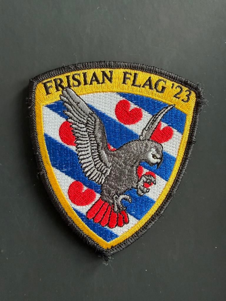 Frisian flag 2023 patch 322 sqn, Ophalen of Verzenden, Zo goed als nieuw