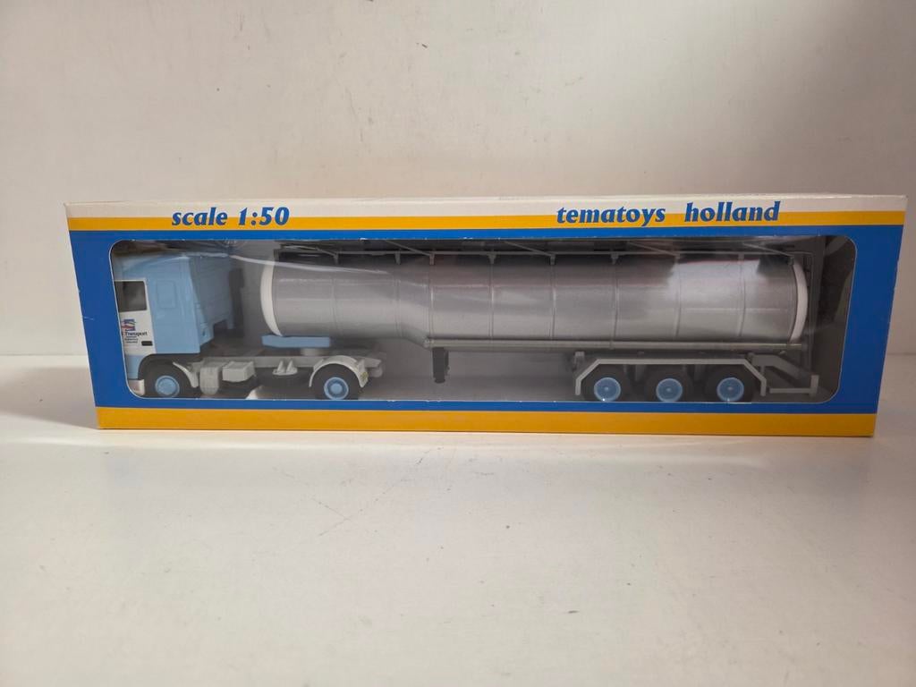 Lion Toys DAF 95XF tankoplegger H&S, ., Ophalen of Verzenden, Zo goed als nieuw, .