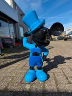 Grote Mickey Mouse Beeld - Blauw met Hoge Hoed, Ophalen, Beeldje of Figuurtje, ., Zo goed als nieuw