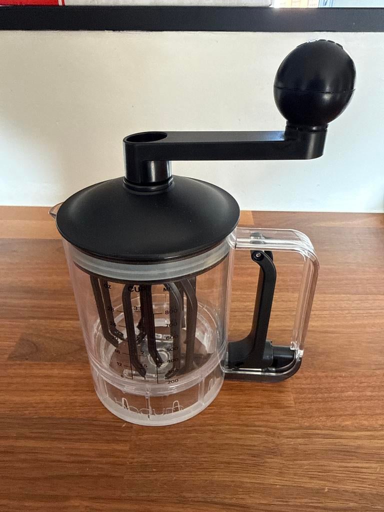 Bodum Pancake / pannenkoek melkopschuimer / mixer, Ophalen, Zo goed als nieuw