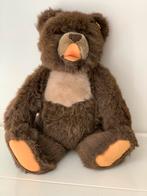 Steiff Minky Zotty teddybeer 0302/35, donkerbruin/beige, Ophalen of Verzenden, Zo goed als nieuw