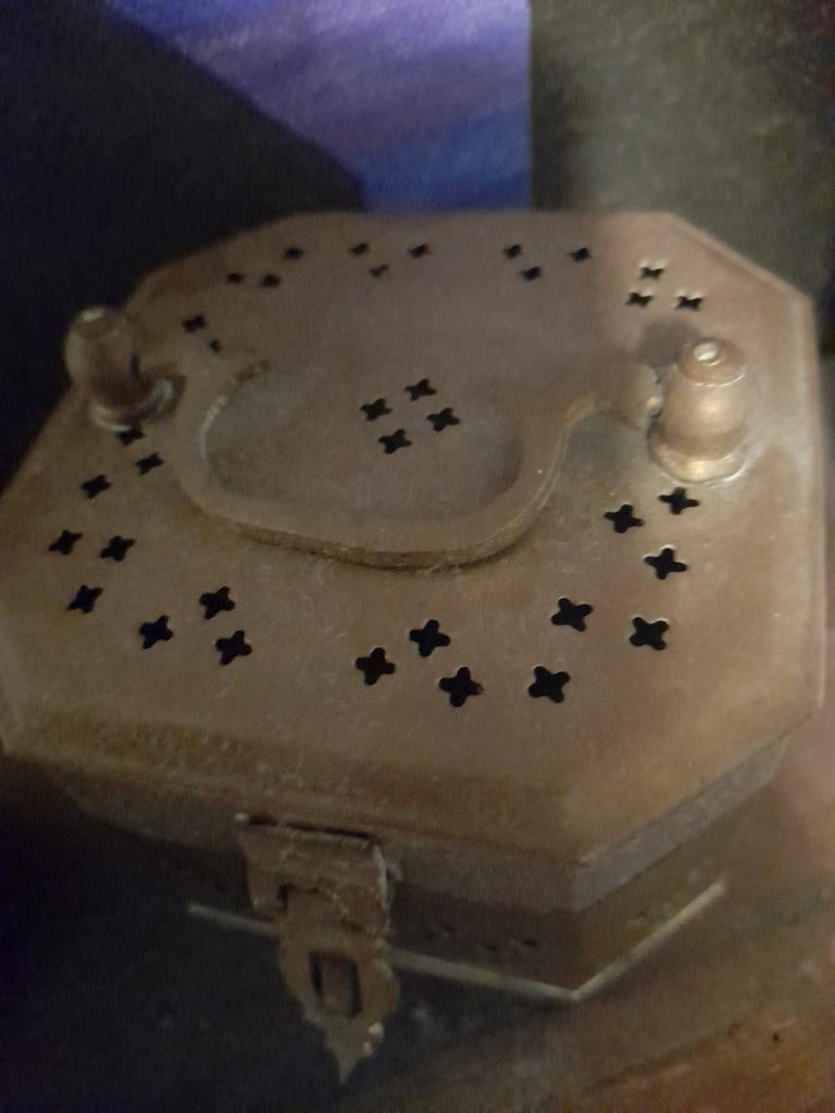 Messing doosjes,(thee-tabak-potporie-enz.), Ophalen of Verzenden