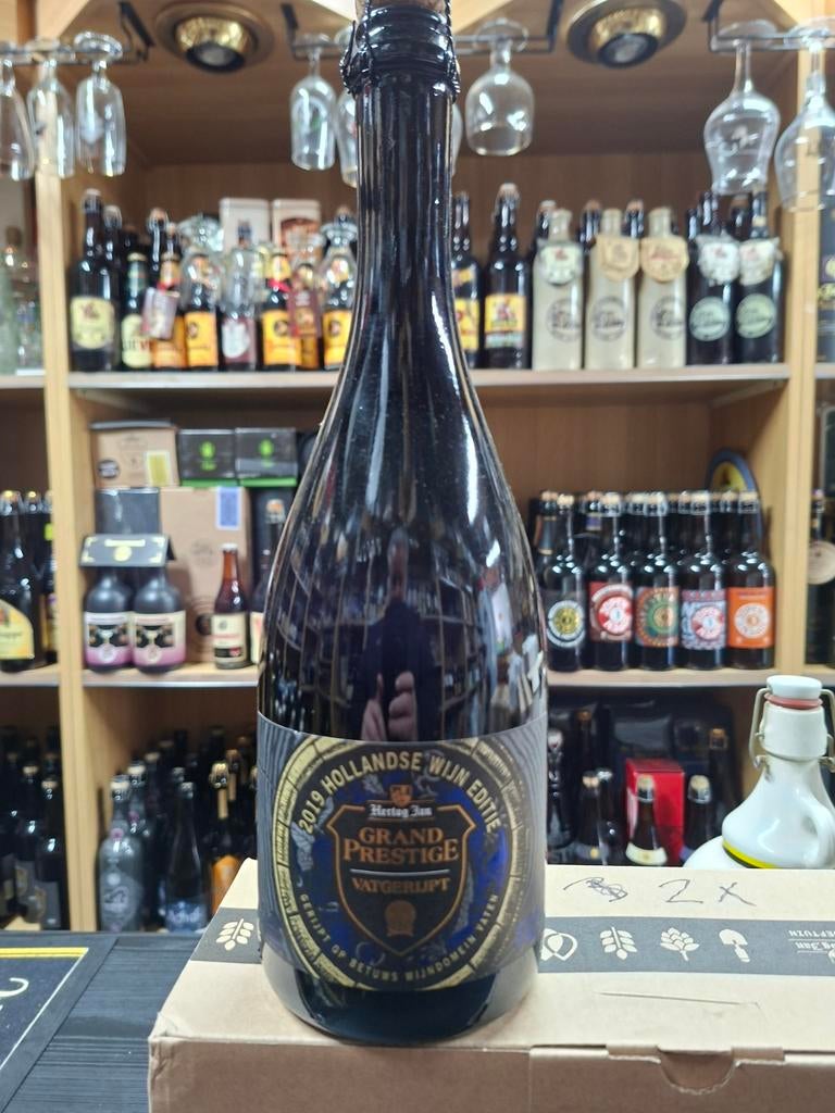 Hertog Jan Grand Prestige Hollandse Wijn Editie 2019, Verzamelen, Biermerken, Ophalen of Verzenden, Nieuw, Flesje(s), Hertog Jan