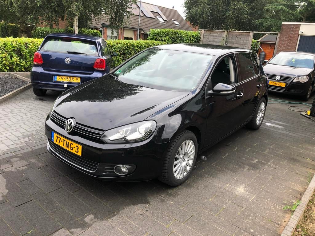 Volkswagen Golf 1.2 TSI 77KW 5D 2012 Zwart, Voorwielaandrijving, Euro 5, Stof, Zwart