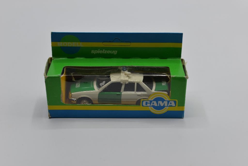 Gama Opel Rekord Polizei, Hobby en Vrije tijd, Modelauto's | 1:43, Zo goed als nieuw, Auto, Gama, Ophalen of Verzenden