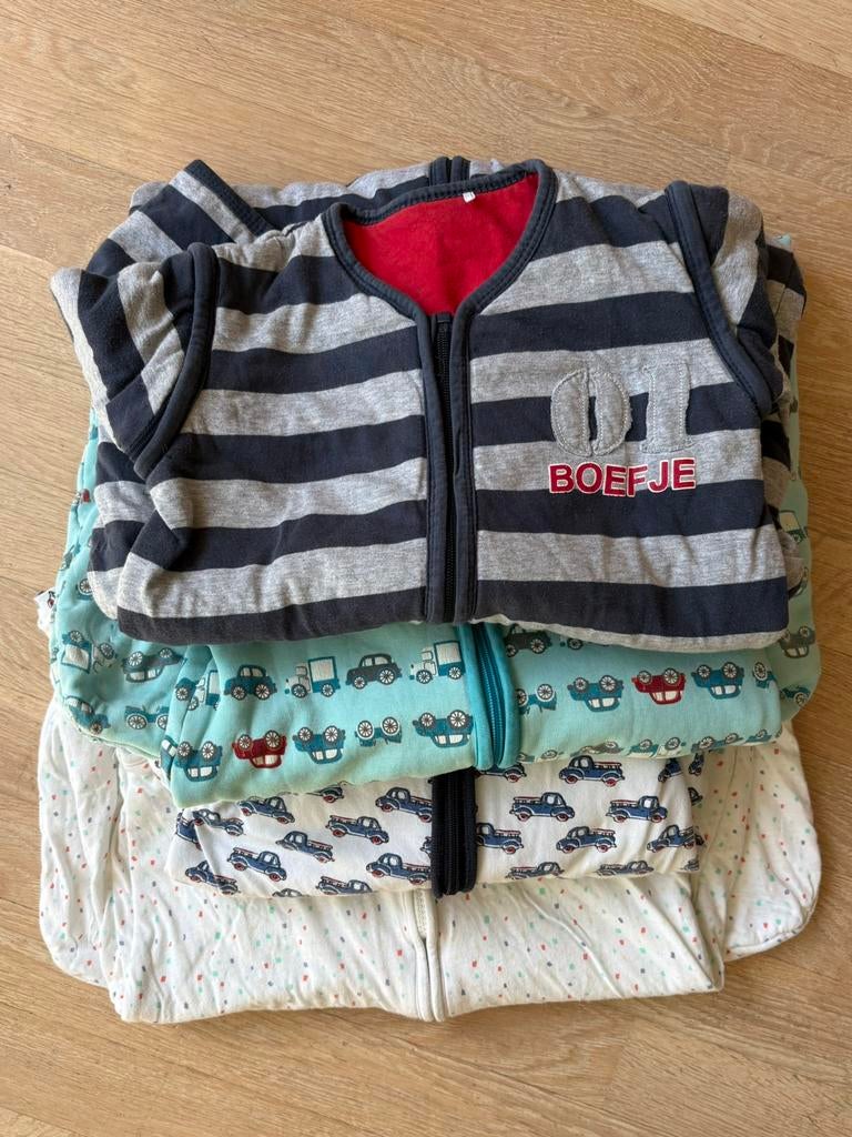 Slaapzak jongens 4x, Ophalen of Verzenden, Gebruikt, 85 tot 100 cm, Slaapzak