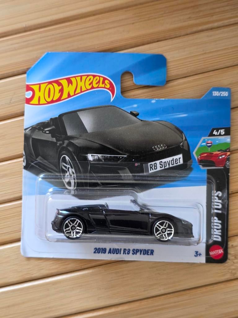 Hot Wheels 2019 Audi R8 Spyder - Nieuw in verpakking, Overige merken, 1:50 of kleiner, Auto, Nieuw