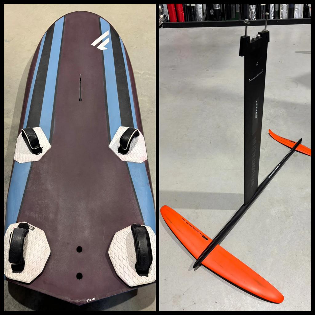 Fanatic Falcon Foil - 177L + RRD WH Flight Windfoil set, Watersport en Boten, Windsurfen, Ophalen, Gebruikt, 7 m² of meer, Minder dan 250 cm