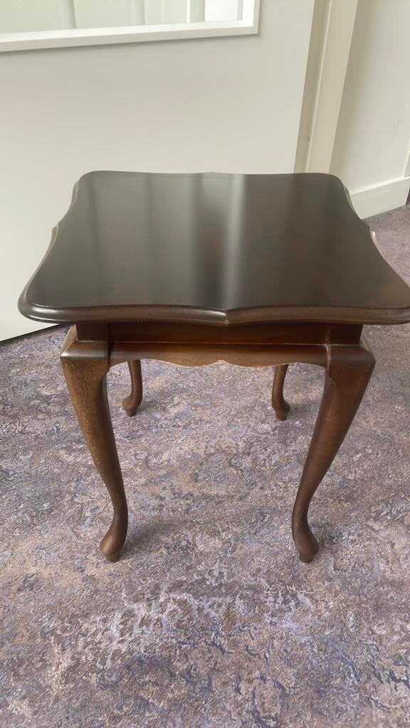 Plantentafel Bijzettafel, Huis en Inrichting, Tafels | Bijzettafels, Minder dan 45 cm, Minder dan 55 cm, Gebruikt, Brocante antiek