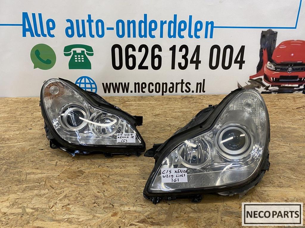 Mercedes cls W219 xenon koplamp origineel, Ophalen of Verzenden, Gebruikt, Mercedes-Benz