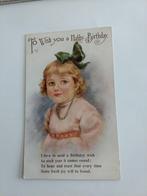 TO WISH YOU A HAPPY BIRTHDAY, Ophalen of Verzenden, Voor 1920, Kinderen