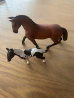 Schleich paarden set: merrie en veulen, Ophalen of Verzenden, Gebruikt, Jongen of Meisje