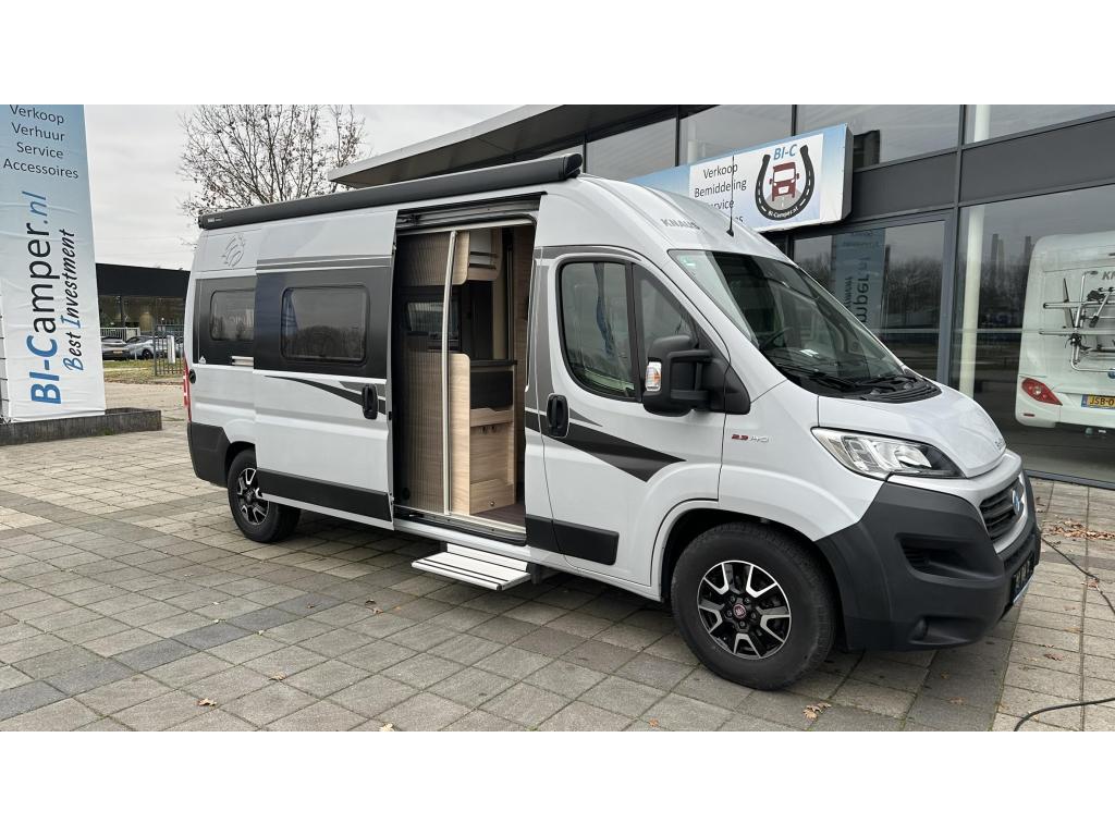 Knaus BoxStar Lifetime 600 ME Lengtebed-9tr.autom.-Trekhaak, Caravans en Kamperen, Automaat, Chemisch toilet, Buscamper of Camperbus