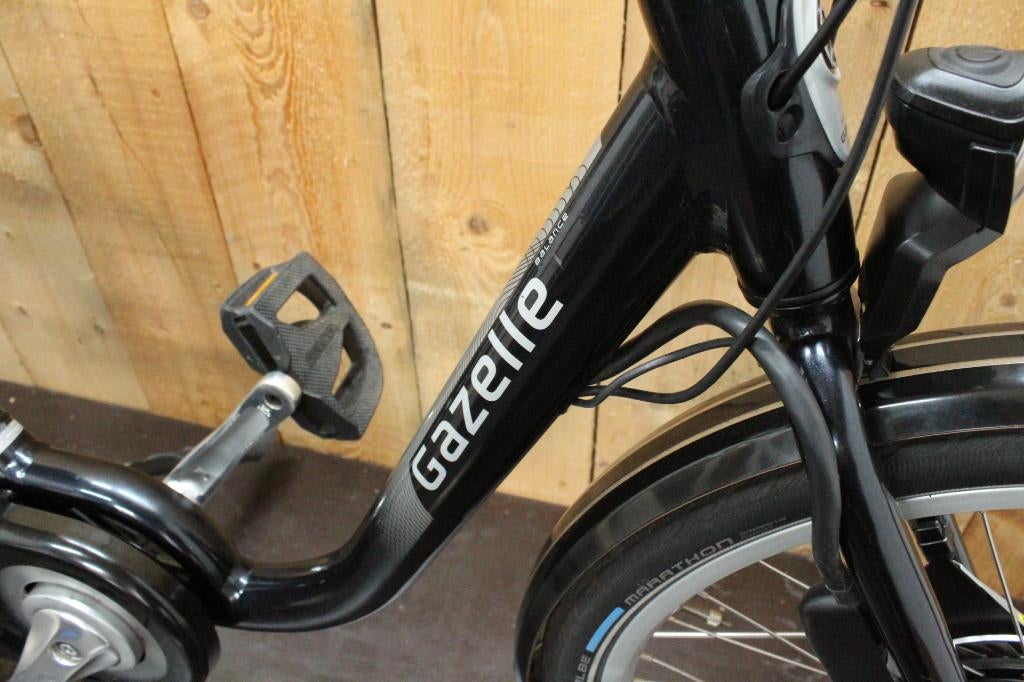 Gazelle Balance elektrische fiets met lage instap, Ophalen, Gebruikt, Minder dan 47 cm, 50 km per accu of meer