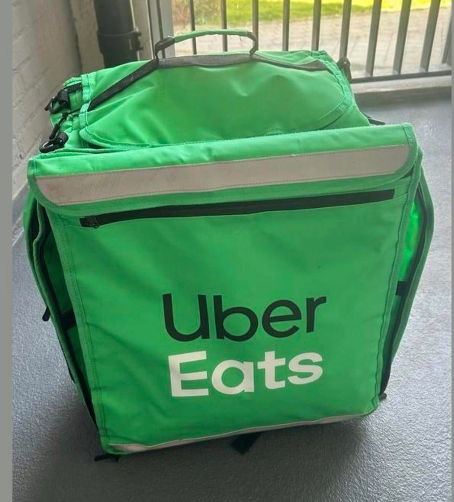 Splinternieuwe Über Eats Bezorgtas - Thermische Rugzak, Sieraden, Tassen en Uiterlijk, Tassen | Rugtassen, 40 cm of meer, Gebruikt