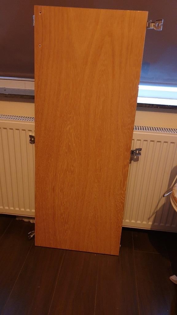 Lundia vlakke deur 120x50 blank gelakt in zeer nette staa, Ophalen, Zo goed als nieuw