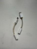 2x Apple Lightning naar 3.5mm Jack Adapter, Ophalen of Verzenden, Gebruikt, Minder dan 2 meter, Overige kabels