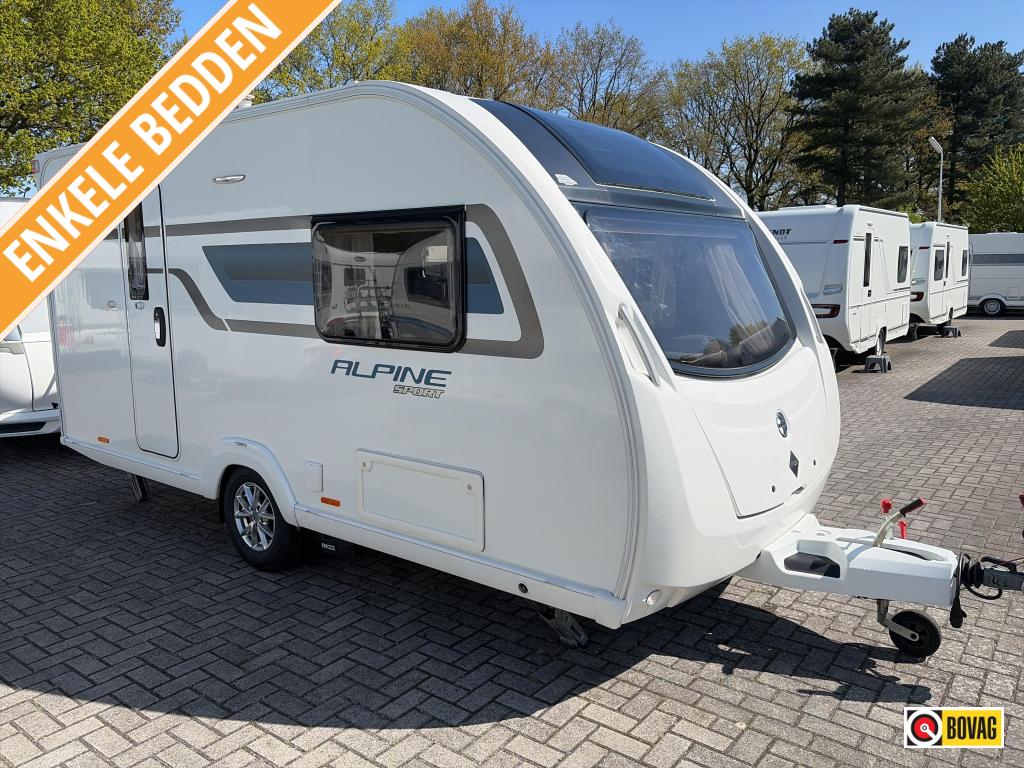 Sprite Alpine Sport 420 CT Mover/Unico Verona, Standaardzit, Tot en met 2, Bedrijf, Schokbreker
