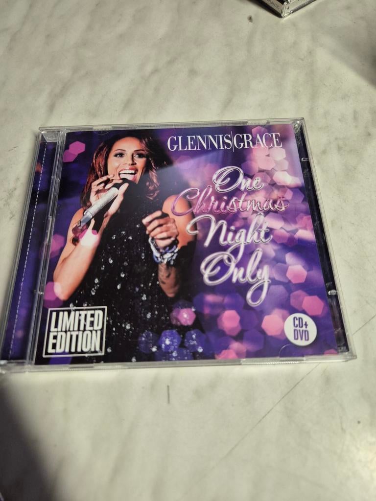 Glennis Grace - One Christmas Night Only CD+DVD, Ophalen of Verzenden, Zo goed als nieuw, Kerst, Boxset