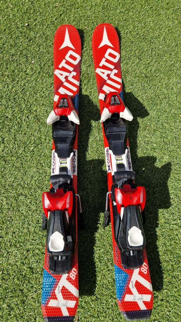 Atomic kinderski 80 cm, Sport en Fitness, Skiën en Langlaufen, Gebruikt, Ophalen of Verzenden, Atomic, Minder dan 100 cm