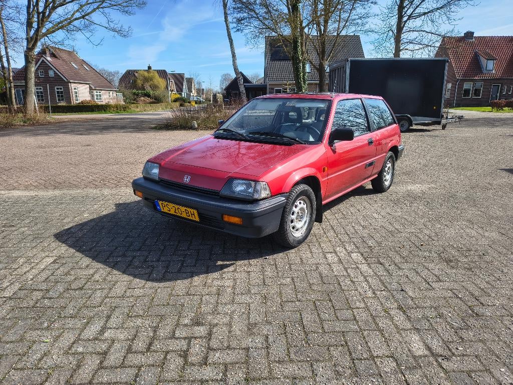 1986 Honda civic 1.3 luxe hondamatic s6 1986 80.000 km!, Auto's, Automaat, Honda, Particulier, 1300 cc