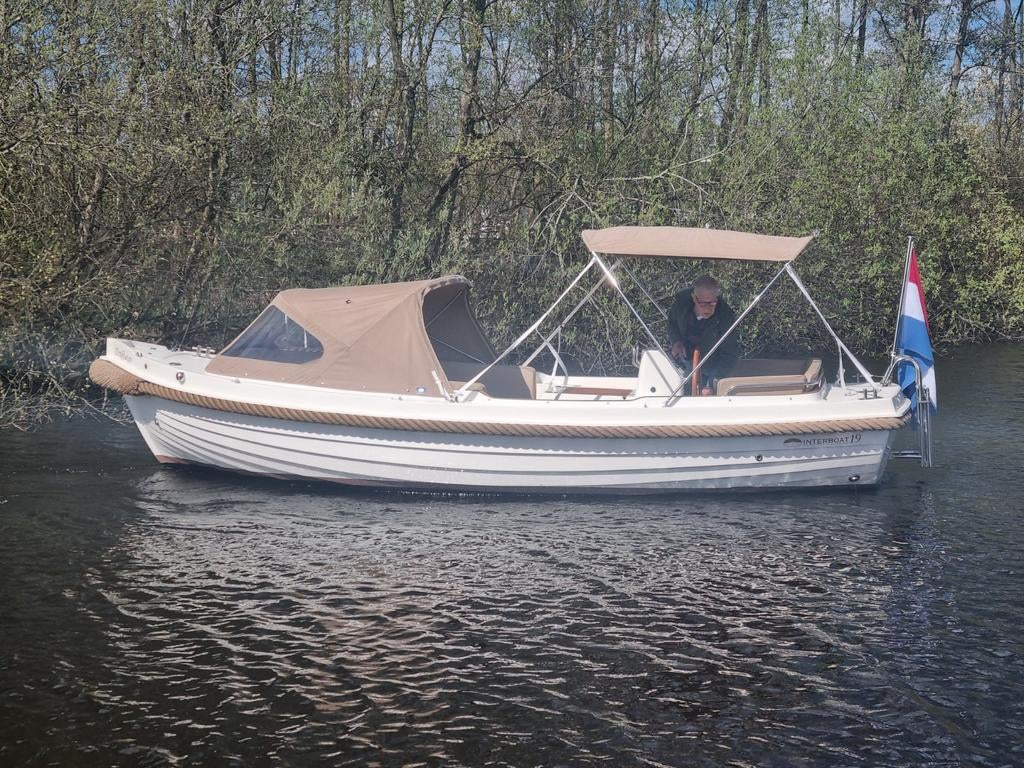 Interboat 19 uit 2018 met weinig vaaruren, 10 tot 30 pk, Binnenboordmotor, Diesel, Ophalen of Verzenden